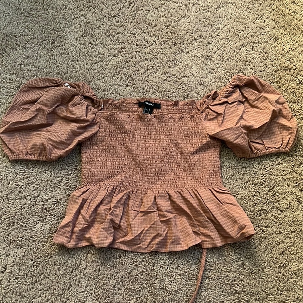 forever 21, size S, dark beige